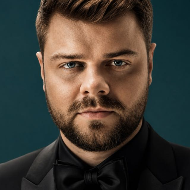 Retrato de Victor Gruhn, o Vik Tarólogo